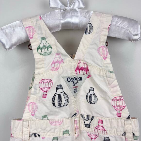OshKosh B'gosh Hot Air Balloon Overalls 6 Months - Picture 6 of 6